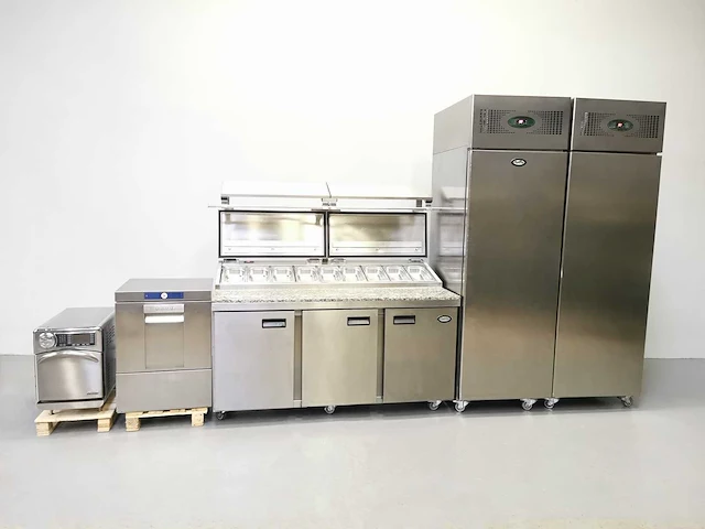 Foster/hobart/turbocheff - vaatwasser oven gekoelde tafel koelkast vriezer - afbeelding 2 van  4