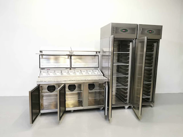 Foster/hobart/turbocheff - vaatwasser oven gekoelde tafel koelkast vriezer - afbeelding 2 van  5