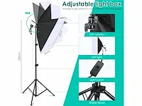 Foto- en verlichtingsstudiokit, 2,6 m x 3 m - afbeelding 2 van  7