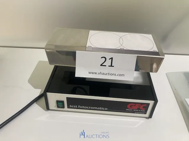Fotochromische tester gfc - afbeelding 1 van  2