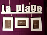 Fotokaders in hout la plage - afbeelding 1 van  1