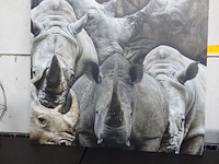 Fotopaneel neushoorn - afbeelding 1 van  2