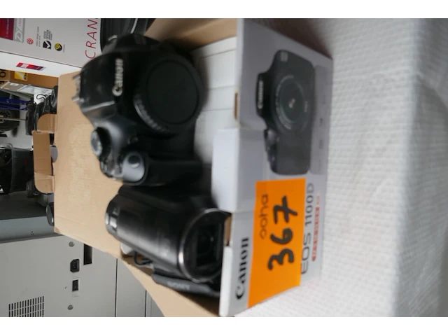 Fototoestel canon + handycam sony - afbeelding 1 van  5