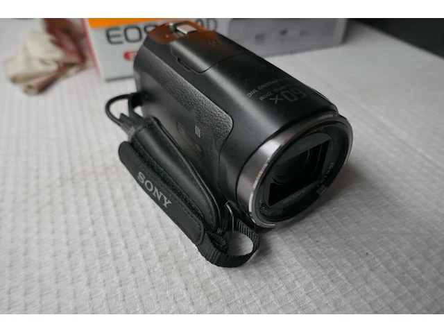 Fototoestel canon + handycam sony - afbeelding 5 van  5