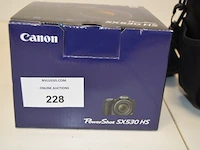 Fototoestel canon power shot sx530hs met tas zonder lader (2) - afbeelding 2 van  8
