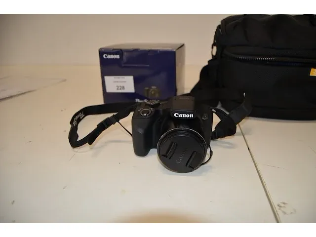 Fototoestel canon power shot sx530hs met tas zonder lader (2) - afbeelding 6 van  8