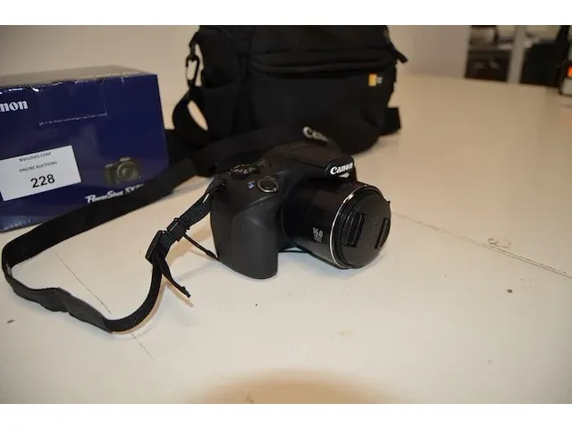 Fototoestel canon power shot sx530hs met tas zonder lader (2) - afbeelding 7 van  8