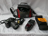 Fototoestel met flitser nikon - afbeelding 1 van  7