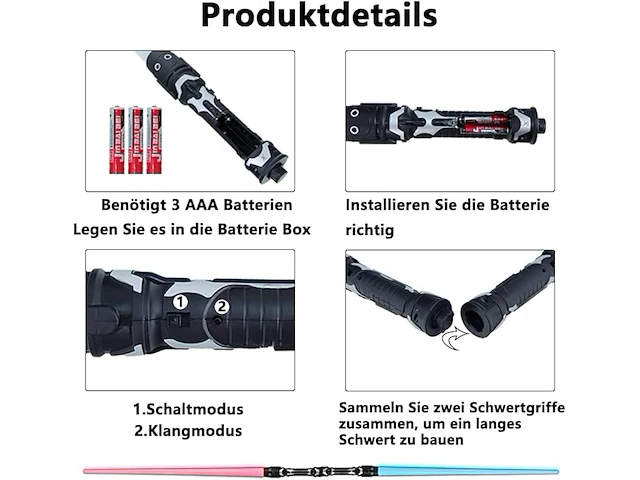 Fover heren jedi-kostuum (xl) - afbeelding 4 van  5