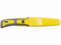Fox outdoor duikersmes met rubberen handvat en abs schede - afbeelding 2 van  2