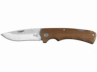 Fox outdoor klapmes met houten handvat - afbeelding 1 van  2