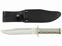 Fox outdoor survival mes met aluminium handvat - afbeelding 1 van  2