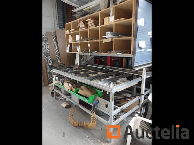 Frame en hardware montagetafel voor pvc - afbeelding 3 van  13