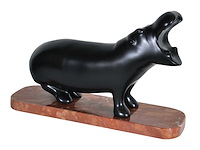 François pompon - hippopotame - brons