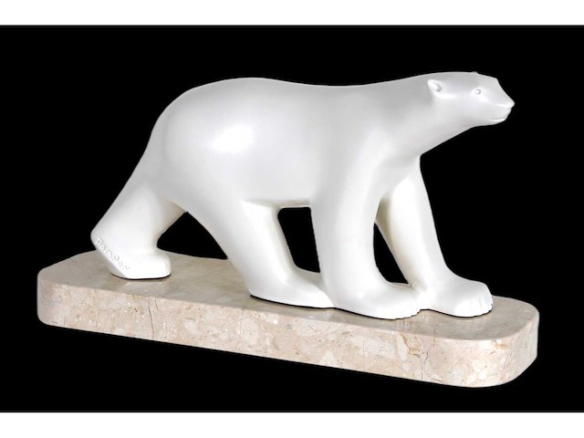 François pompon - ijsbeer - brons - afbeelding 1 van  8