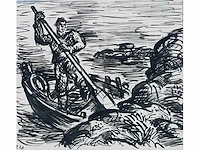Frans masereel - tekening - afbeelding 1 van  7