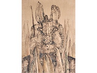 Frans minnaert - gemengde techniek op doek - afbeelding 2 van  7