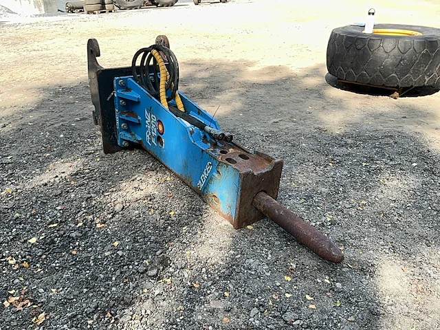 Franz f1200 hydraulische breekhamer overige grondverzetmachines - afbeelding 1 van  12