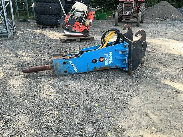 Franz f1200 hydraulische breekhamer overige grondverzetmachines - afbeelding 7 van  12