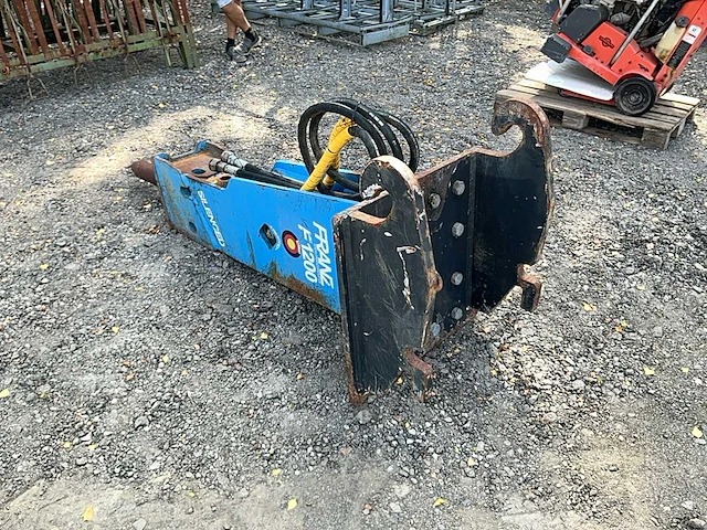 Franz f1200 hydraulische breekhamer overige grondverzetmachines - afbeelding 8 van  12