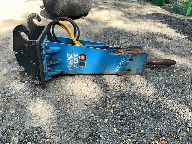 Franz f1200 hydraulische breekhamer overige grondverzetmachines - afbeelding 11 van  12