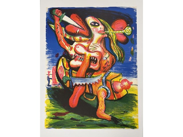 Fred bervoets - gesigneerd - afbeelding 1 van  2