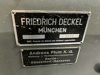 Fredrich deckel fp2 schaafmachine metaal - afbeelding 5 van  5