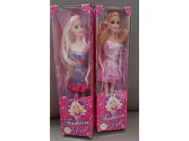 Free and easy fashion doll - 28 cm - 2 stuks - afbeelding 1 van  3