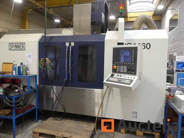 Freesmachine 3-assige cnc met transportband spinner vc1460s - afbeelding 3 van  32