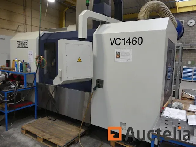 Freesmachine 3-assige cnc met transportband spinner vc1460s - afbeelding 1 van  32