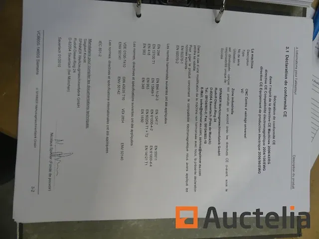 Freesmachine 3-assige cnc met transportband spinner vc1460s - afbeelding 19 van  32