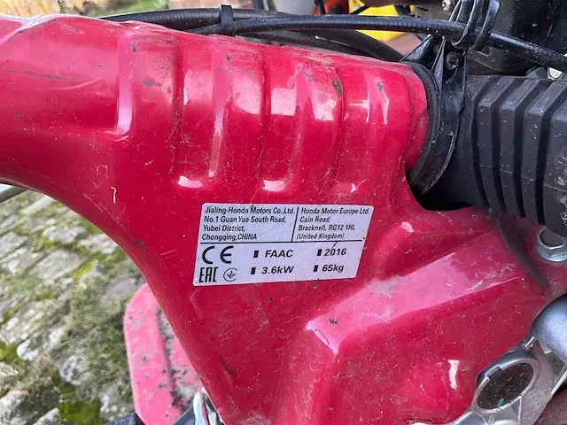 Freesmachine honda dlx500 - afbeelding 10 van  11