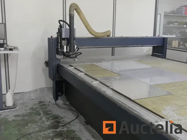 Freesmachine horizontale cnc cosign x500, stofcollector voor cnc op wielen alko vermogen exemplaar - afbeelding 6 van  26