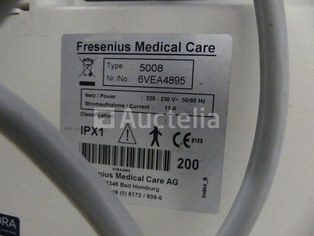 Fresenius 5008 dialyse generator - afbeelding 9 van  17