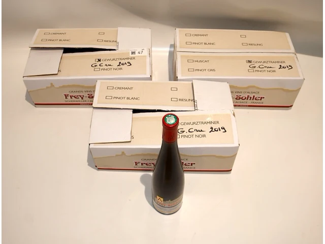 Frey-sohler gewürztraminer grand cru frankstein 2019 (x12) - afbeelding 3 van  3