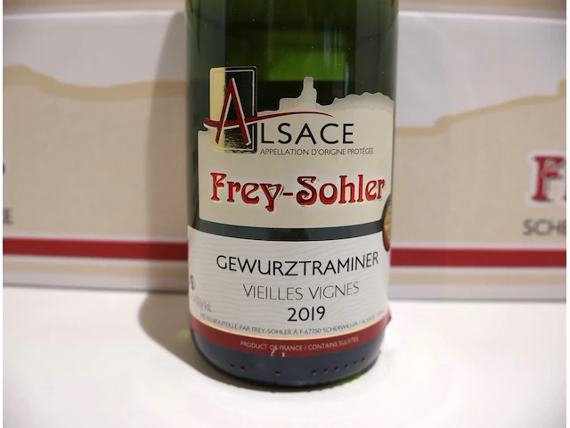 Frey-sohler gewürztraminer vieilles vignes 2019 (x18) - afbeelding 2 van  4