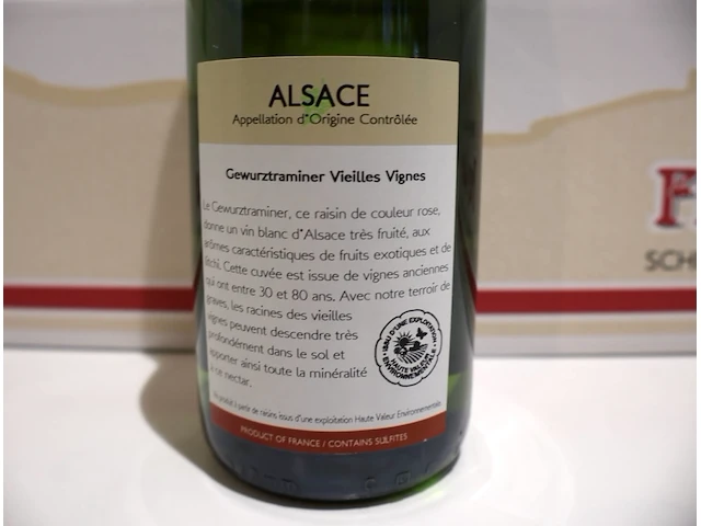 Frey-sohler gewürztraminer vieilles vignes 2019 (x18) - afbeelding 3 van  4