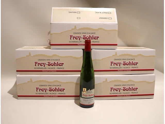 Frey-sohler gewürztraminer vieilles vignes 2019 (x30) - afbeelding 1 van  4