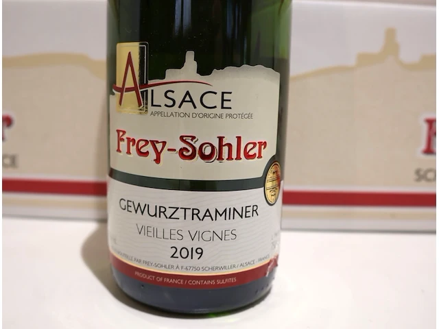 Frey-sohler gewürztraminer vieilles vignes 2019 (x30) - afbeelding 2 van  4