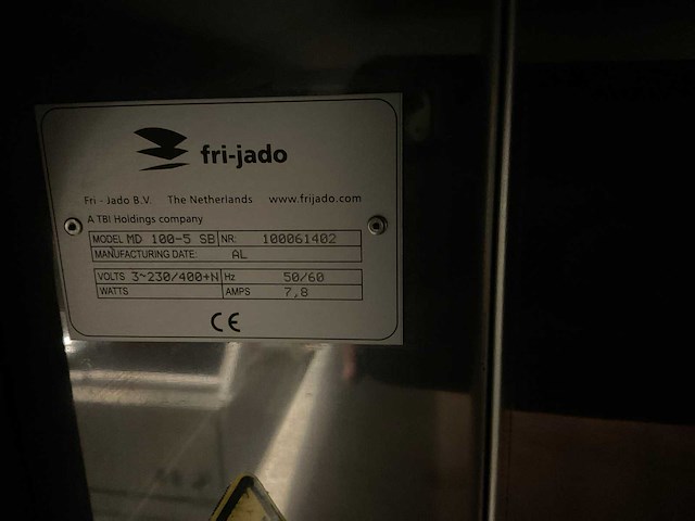 Fri-jado md100-5 sb warmhoudkast - afbeelding 5 van  5