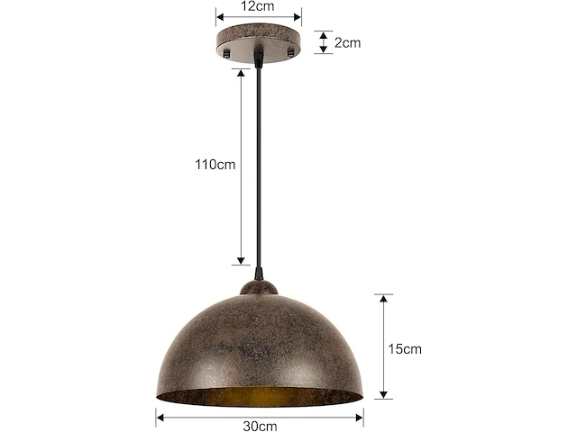 Frideko home moderne hanglamp (2 stuks) - afbeelding 2 van  3