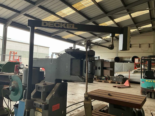 Friedrich deckel gk21 freesmachine - afbeelding 16 van  18