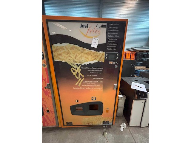 Frietautomaat - just fries - verkoopautomaat - afbeelding 4 van  5