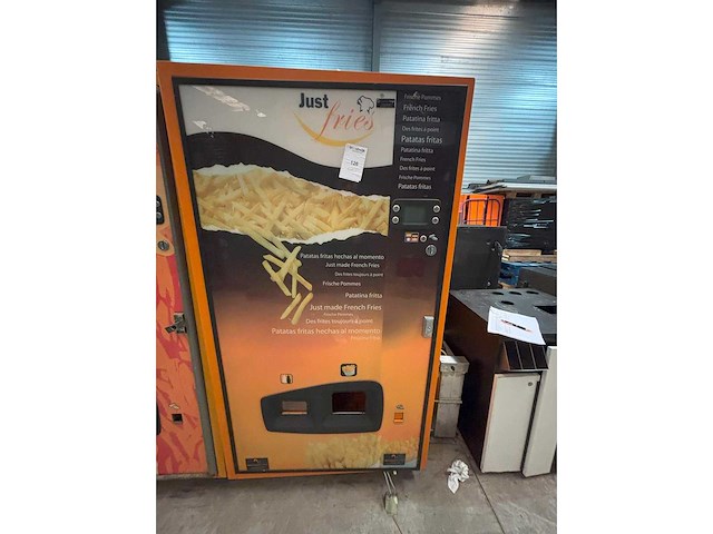 Frietautomaat - just fries - verkoopautomaat - afbeelding 5 van  5