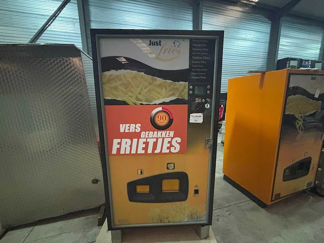 Frietautomaat - just fries - verkoopautomaat - afbeelding 1 van  5