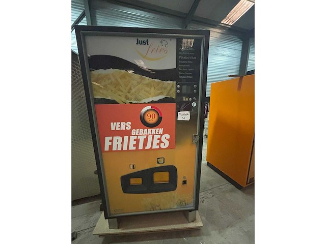 Frietautomaat - just fries - verkoopautomaat - afbeelding 4 van  5