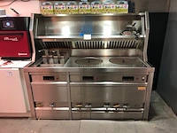 Frietstoof professionele hegro revolution van hr barwanden friteuse op gas