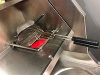 Frietstoof professionele hegro revolution van hr barwanden friteuse op gas - afbeelding 15 van  17