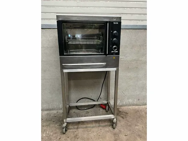 Frijado eurogrill tg110-h kippengrill rotisserie - afbeelding 2 van  5