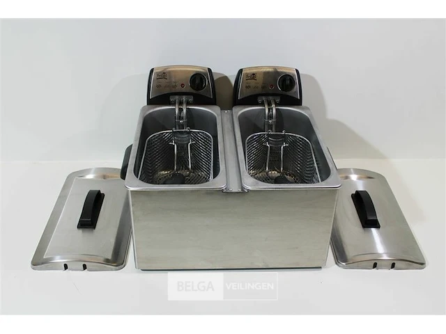 Fritel fr 1355 duo professionele friteuse - afbeelding 2 van  4